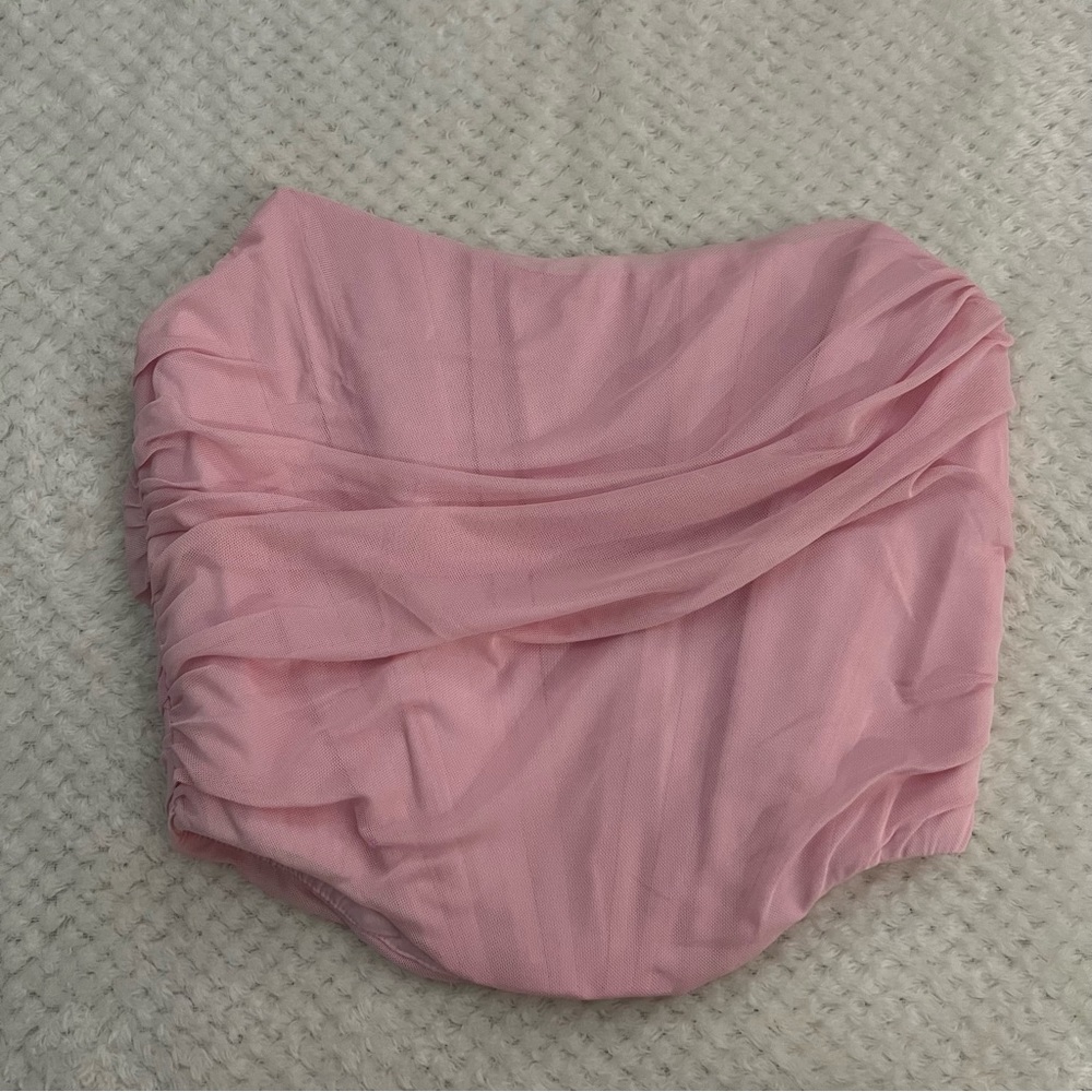 Pink corset